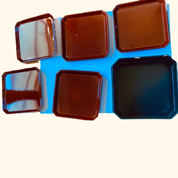 VTG OMC Japanese Coaster Set - Picture 5 of 5